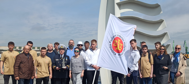 Klaipėdos miesto savivaldybės jūrinės kultūros apdovanojimo „Albatrosas“ įteikimo ceremonija